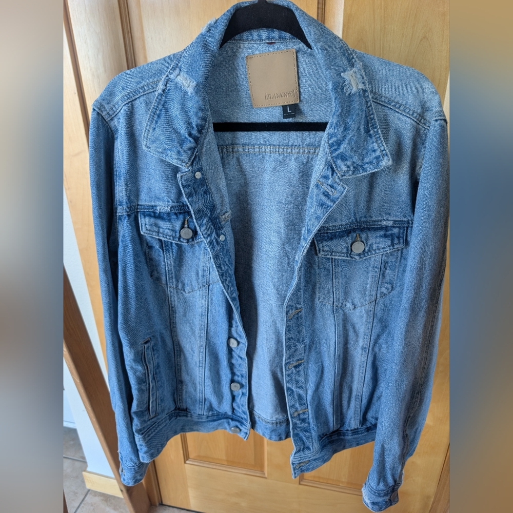 Blank NYC Light Blue Jean Jacket